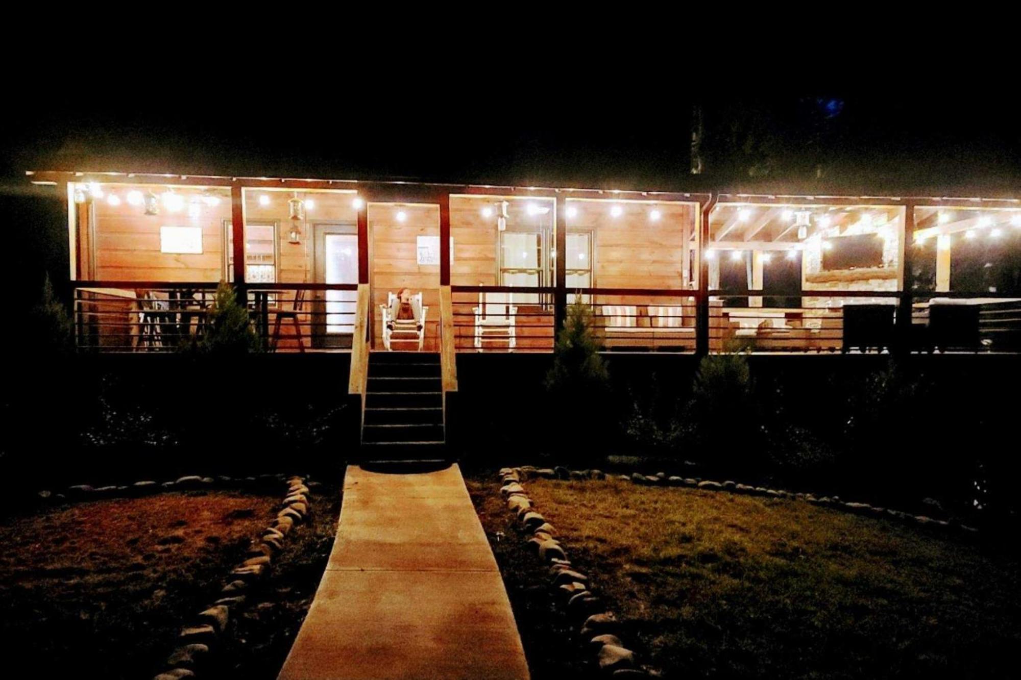 Adore The Smores Rustic Mountain Charm Outdoor Spaces And A Cozy Hot Tub Villa